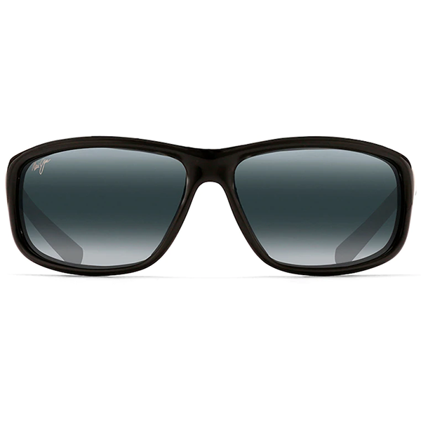 Maui Jim Spartan Reef Gloss Black - Neutral Grey Sunglasses - shopbulluna.com