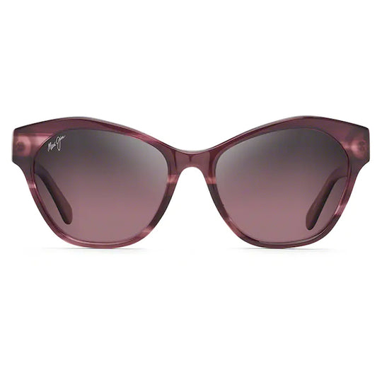 Maui Jim Kila Plum with Dusty Rose Interior - Maui Rose Sunglasses - shopbulluna.com