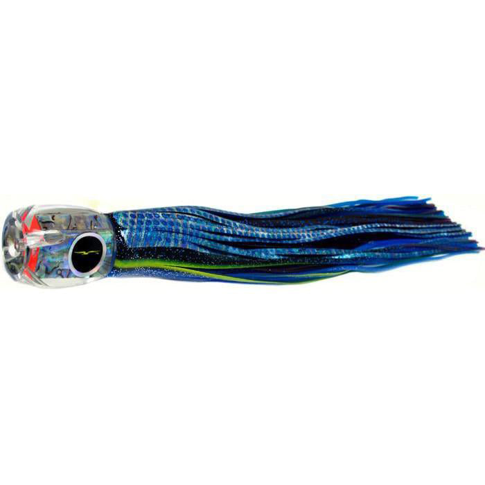 Black Bart Saint Thomas Prowler Medium Heavy Tackle Lure - Black Blue Dot/Purple Fleck - shopbulluna.com