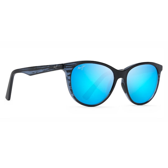 Maui Jim Cathedrals Blue Black Stripe - Blue Hawaii Sunglasses - shopbulluna.com