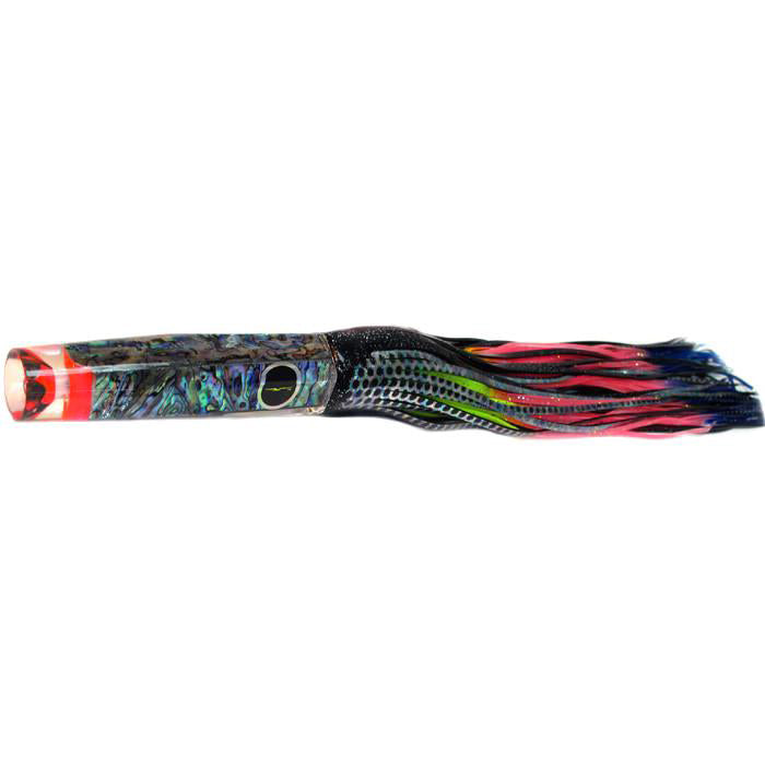 Black Bart Crooked Island Candy Medium Heavy Tackle Lure - Black Dot/Rainbow - shopbulluna.com