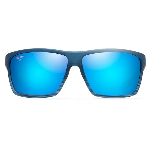 Maui Jim Alenuihaha Blue Black Stripe - Blue Hawaii Sunglasses - shopbulluna.com