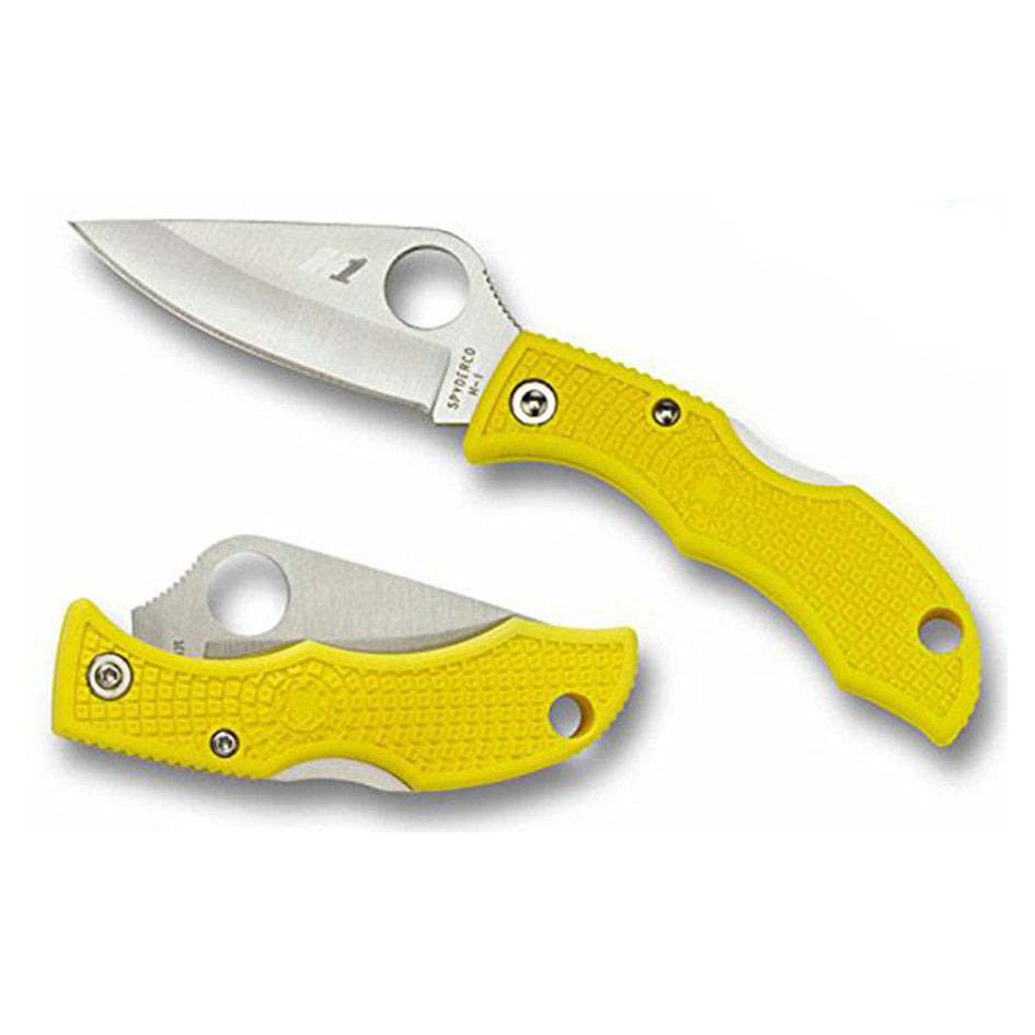 Spyderco Ladybug 3 Salt Plain Edge Knife - shopbulluna.com