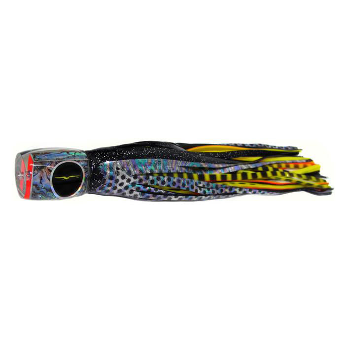 Black Bart Marlin Candy Medium Heavy Tackle Lure - Black Dot/Yellow Tiger - shopbulluna.com