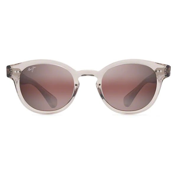 Maui Jim Joy Ride Crystal with a Hint of Pink - Maui Rose Sunglasses - shopbulluna.com