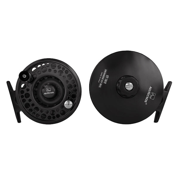 Alutecnos Saltwater Direct Drive Fly Reel - Black - shopbulluna.com