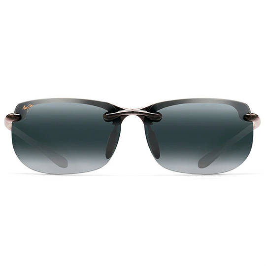 Maui Jim Banyans Gloss Black - Neutral Grey Sunglasses - shopbulluna.com