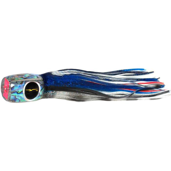 Black Bart Mahi Candy Medium Tackle Lure - Blue/White - shopbulluna.com