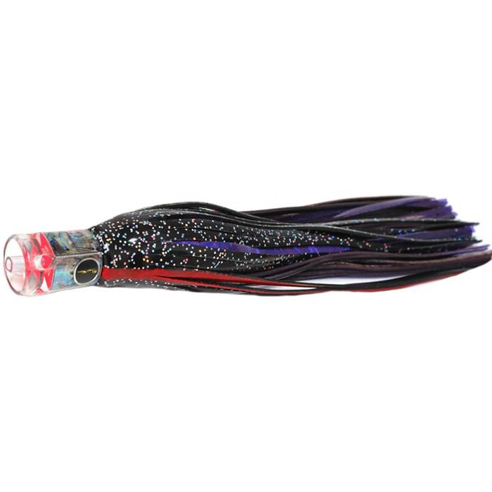 Black Bart El Squid Junior Light Tackle Lure - Black/Purple Fleck - shopbulluna.com