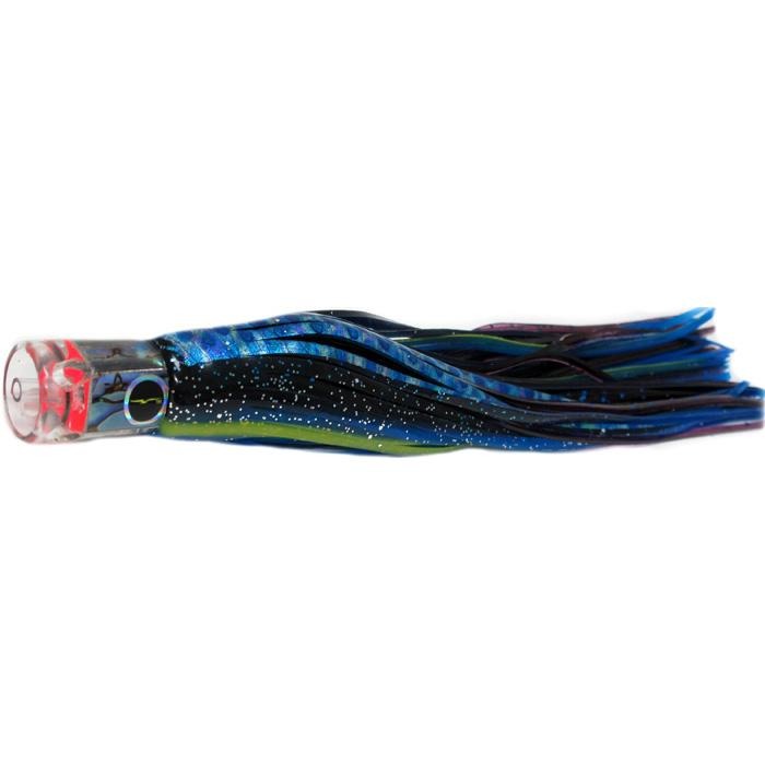 Black Bart El Squid Junior Light Tackle Lure - Black Blue Dot/Purple Fleck - shopbulluna.com