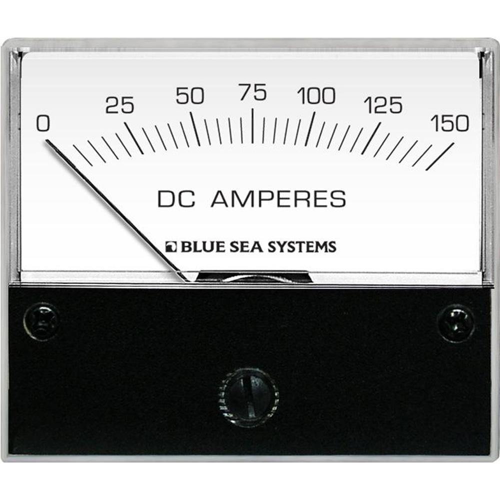 Blue Sea 8018 DC Analog Ammeter - 2-3/4" Face, 0-150 Amperes DC [8018] - shopbulluna.com