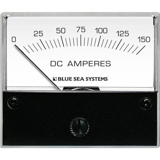 Blue Sea 8018 DC Analog Ammeter - 2-3/4" Face, 0-150 Amperes DC [8018] - shopbulluna.com