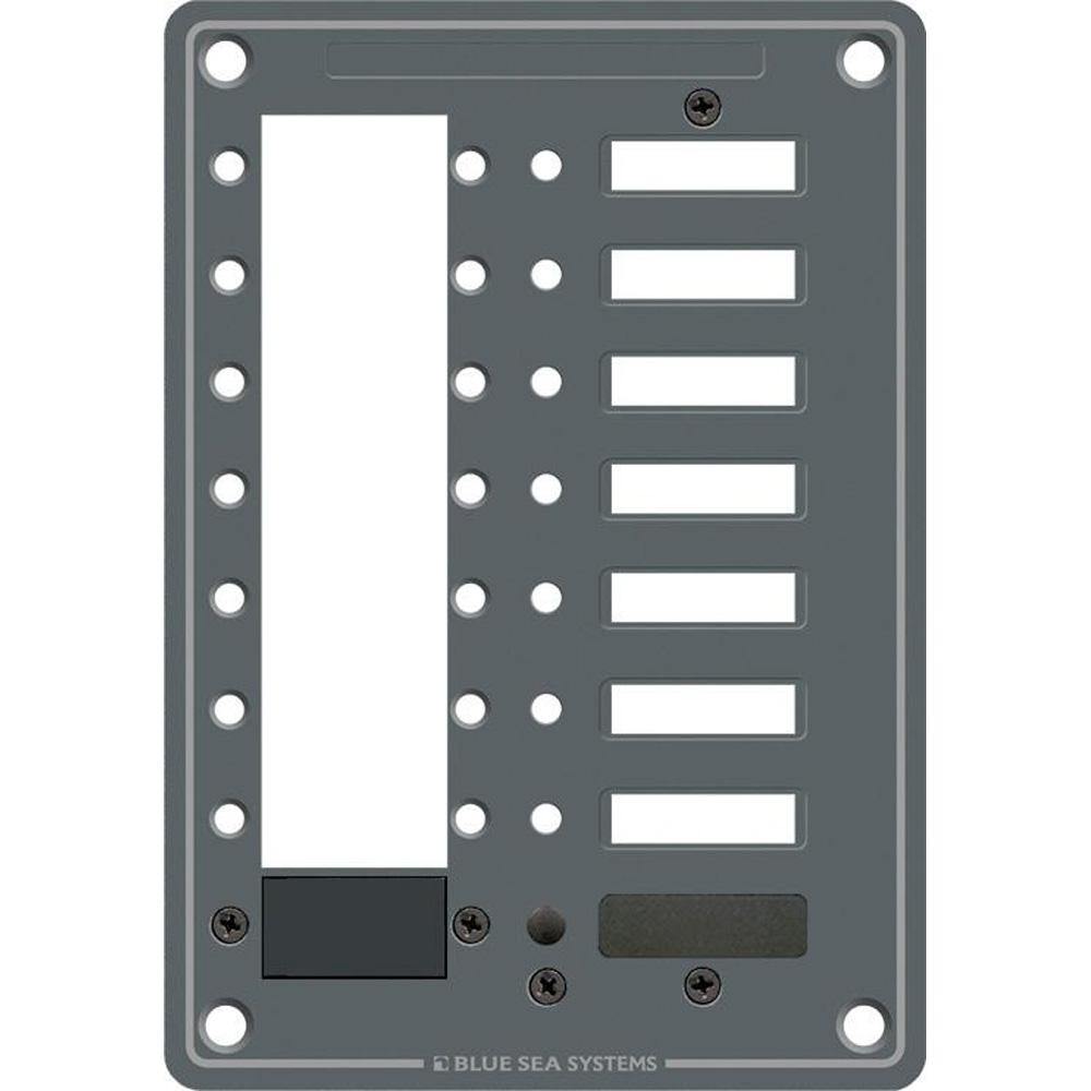 Blue Sea 8087 8 Position DC C-Series Panel - Blank [8087] - shopbulluna.com