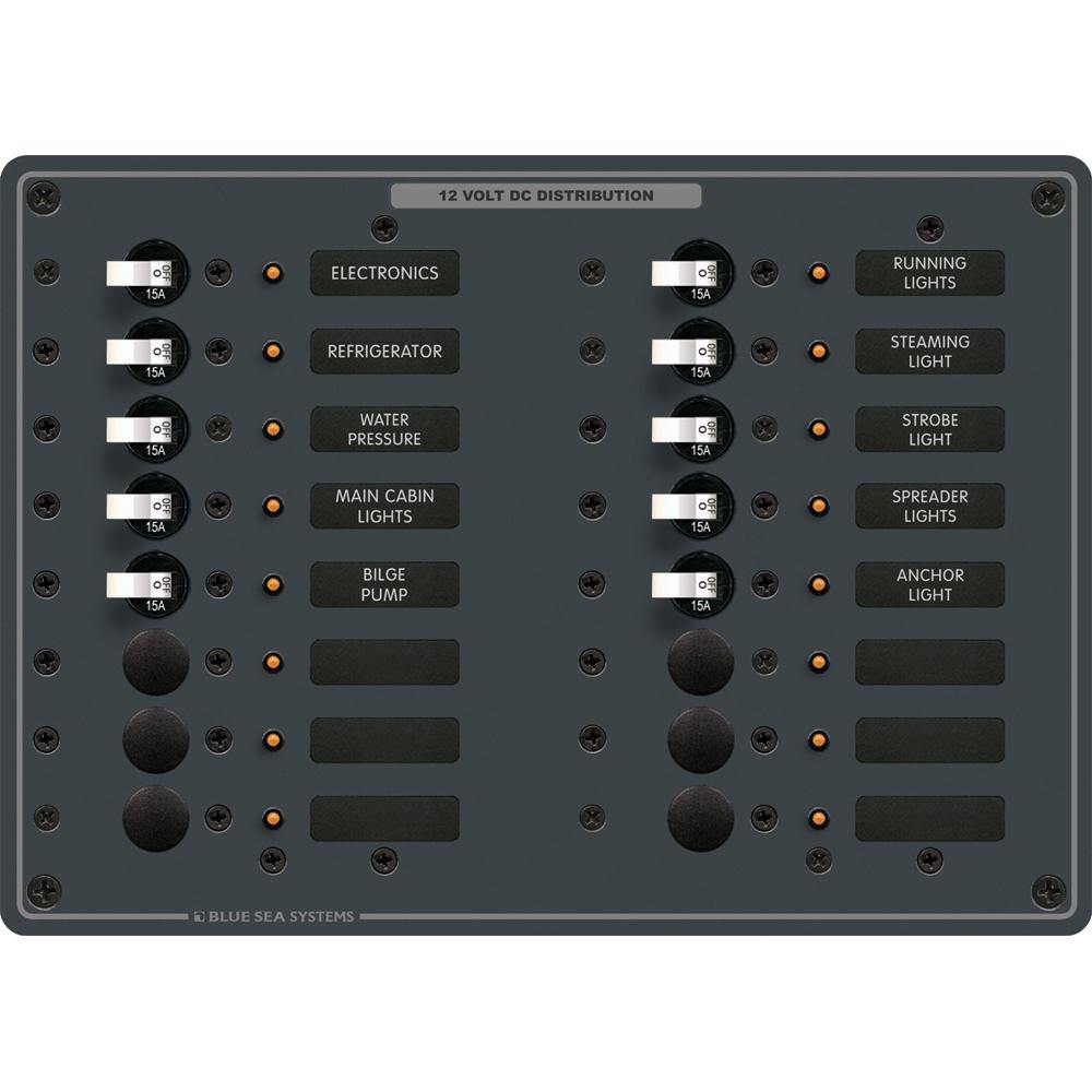 Blue Sea 8377 Panel DC 16 Position [8377] - shopbulluna.com