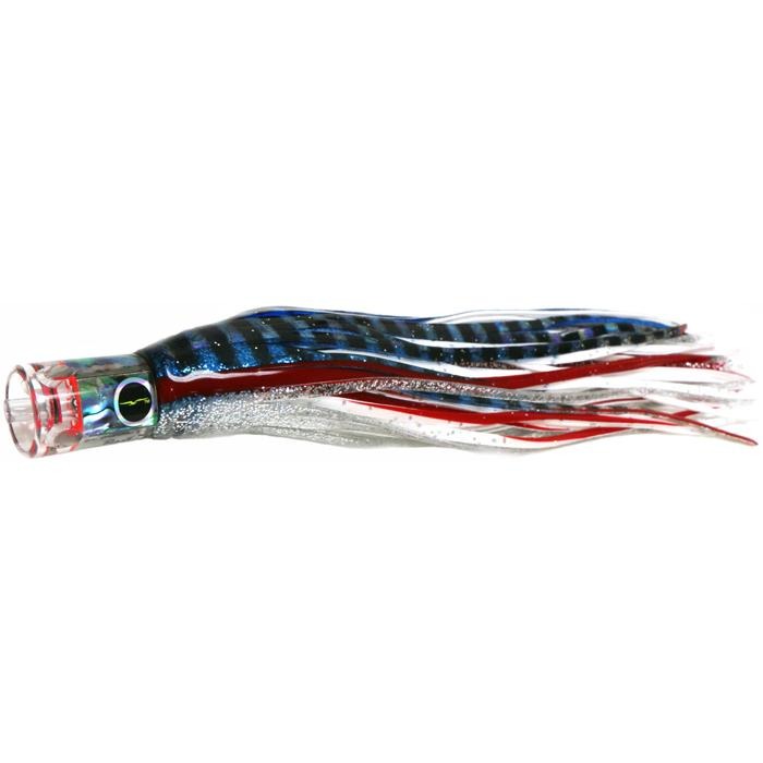 Black Bart El Squid Junior Light Tackle Lure - Blue/White - shopbulluna.com