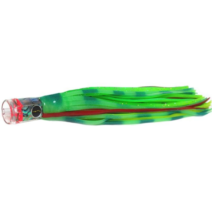 Black Bart El Squid Junior Light Tackle Lure - Glow/Green Chartreuse - shopbulluna.com