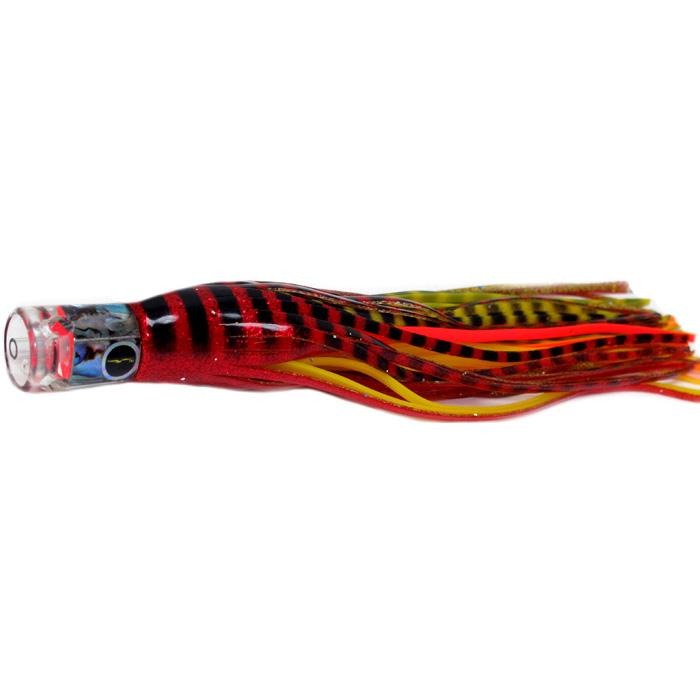 Black Bart El Squid Junior Light Tackle Lure - Red Tiger / Yellow Tiger - shopbulluna.com