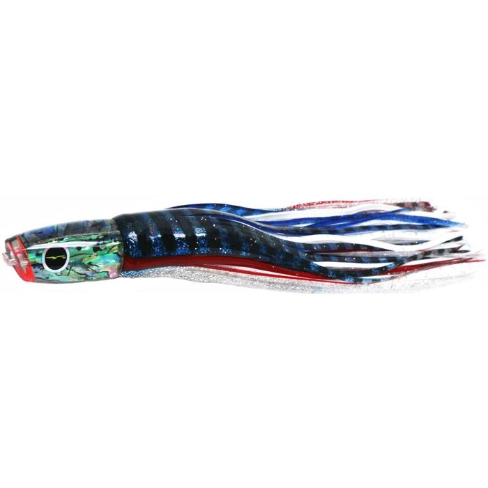 Black Bart Costa Rican Plunger Light Tackle Lure - Blue/White - shopbulluna.com