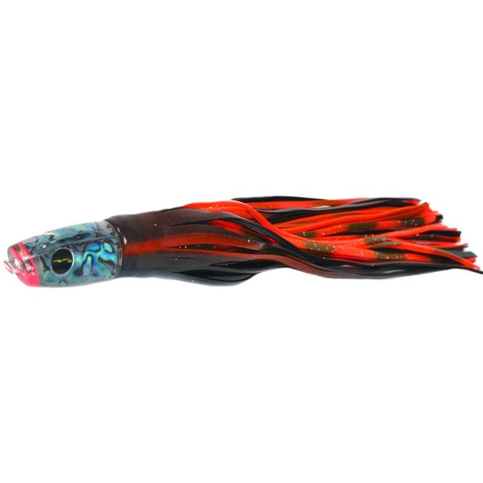 Black Bart Costa Rican Plunger Light Tackle Lure - Petro/Orange - shopbulluna.com