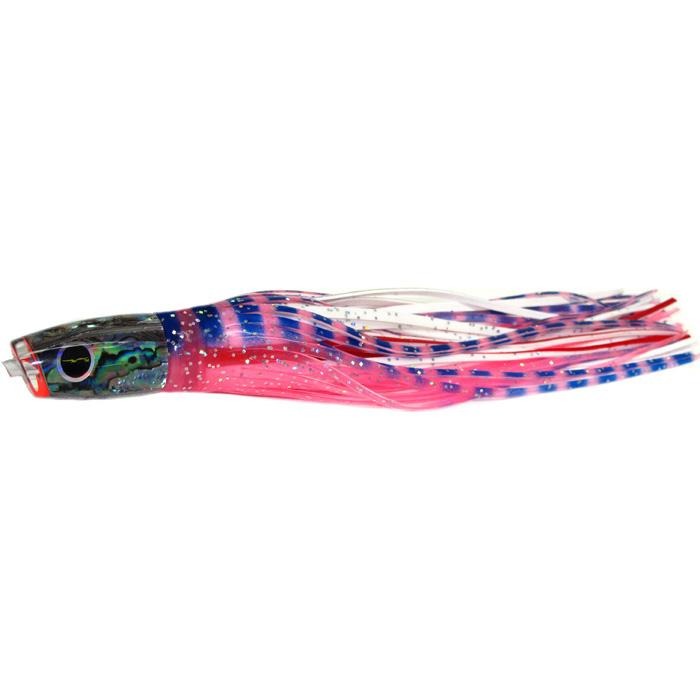 Black Bart Costa Rican Plunger Light Tackle Lure - Pink Tiger/White - shopbulluna.com