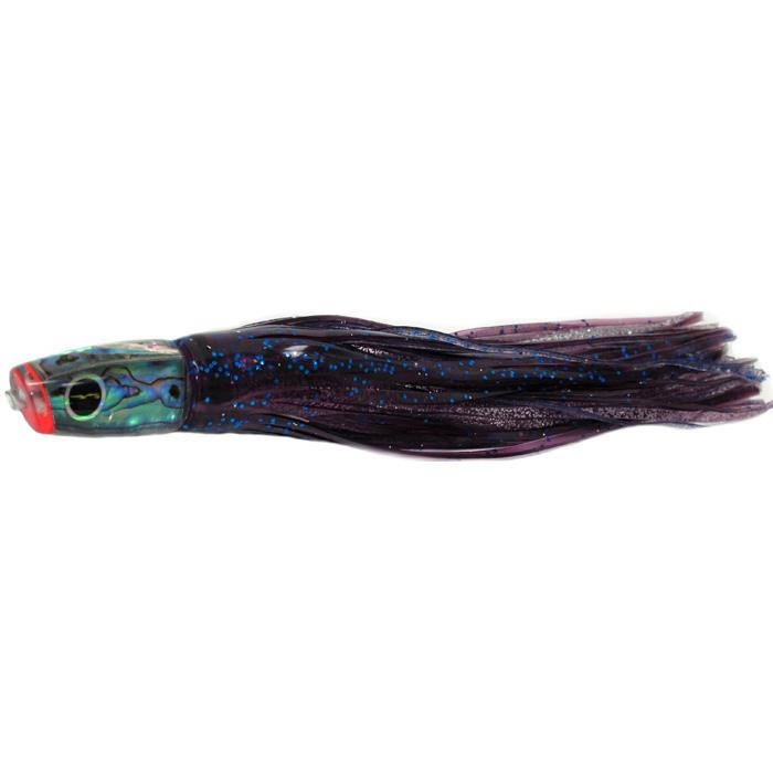 Black Bart Costa Rican Plunger Light Tackle Lure - Purple Fleck/Purple Dot - shopbulluna.com