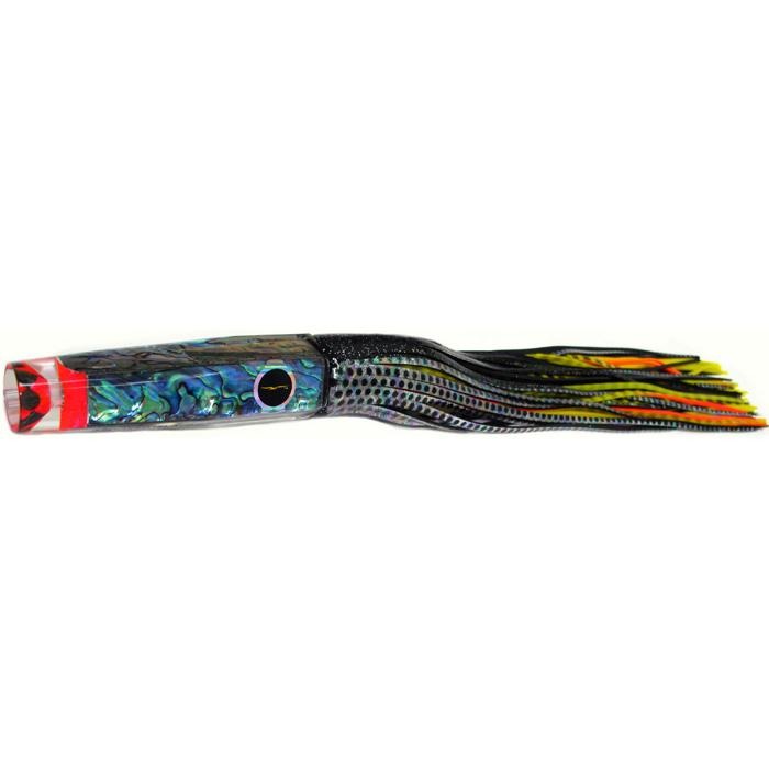 Black Bart Crooked Island Candy Medium Heavy Tackle Lure - Black Dot/Yellow Tiger - shopbulluna.com