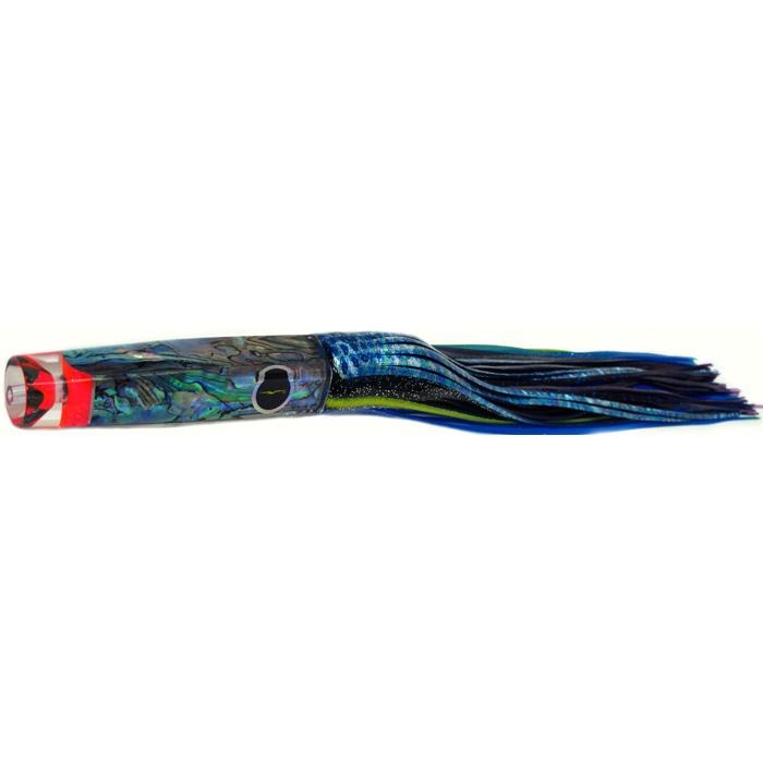 Black Bart Crooked Island Candy Medium Heavy Tackle Lure - Black Blue Dot/Purple Fleck - shopbulluna.com