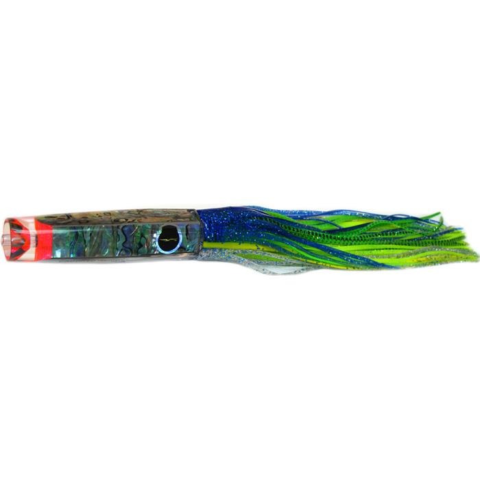 Black Bart Crooked Island Candy Medium Heavy Tackle Lure - Blue Yellow/Green Chartreuse - shopbulluna.com