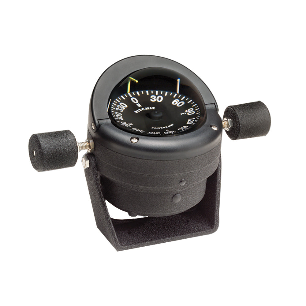 Ritchie HB-845 Helmsman Steel Boat Compass - Bracket Mount - Black [HB-845] - shopbulluna.com