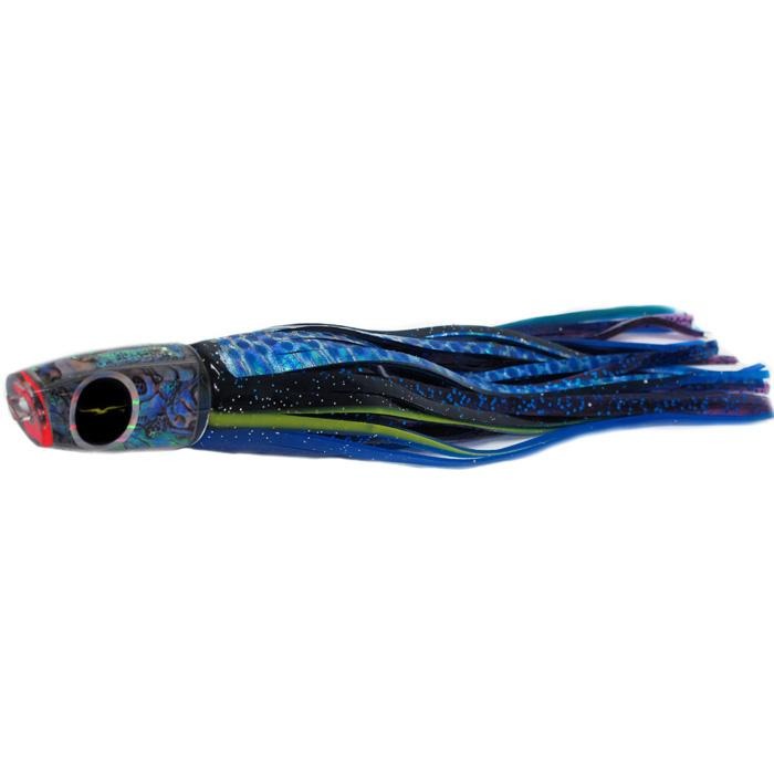 Black Bart Eleuthera Plunger Medium Tackle Lure - Black Blue Dot/Purple Fleck - shopbulluna.com