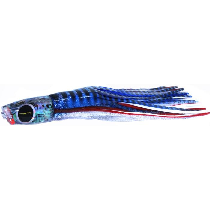 Black Bart Eleuthera Plunger Medium Tackle Lure - Blue/White - shopbulluna.com