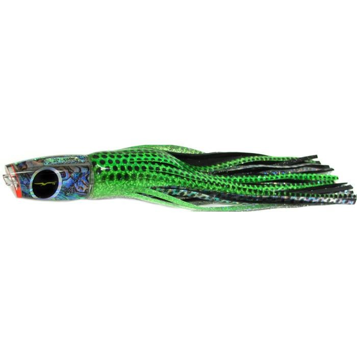 Black Bart Eleuthera Plunger Medium Tackle Lure - Green Dot/Black Dot - shopbulluna.com