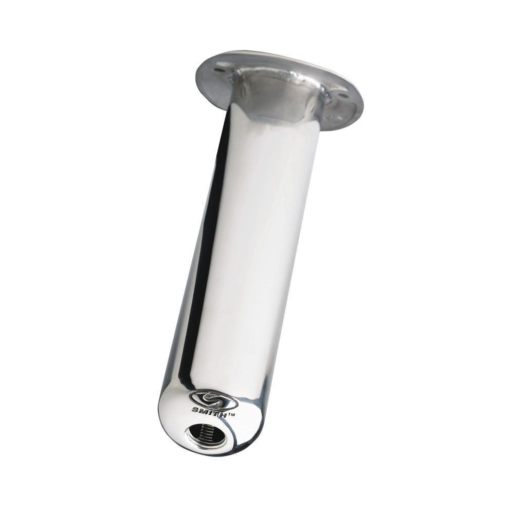 C.E. Smith Flush Mount Rod Holder - 0 Degree 10-1/2" Deep [53680CA] - shopbulluna.com