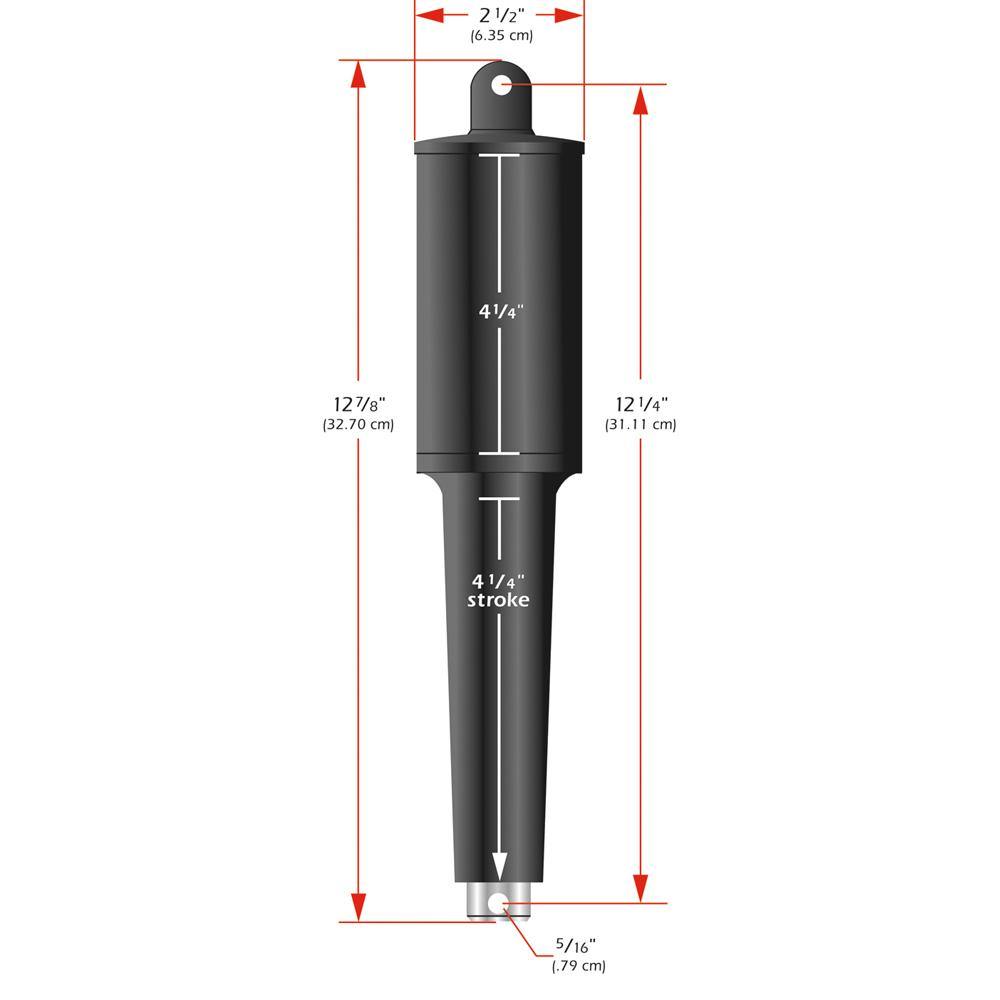 Lenco 102XD Extreme Duty Actuator - 12V - 4-1/4" Stroke [15060-001] - shopbulluna.com