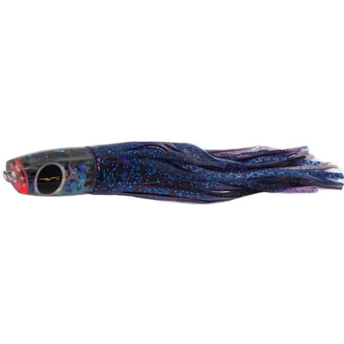 Black Bart Eleuthera Plunger Medium Tackle Lure - Purple Fleck/Purple Blue Dot - shopbulluna.com