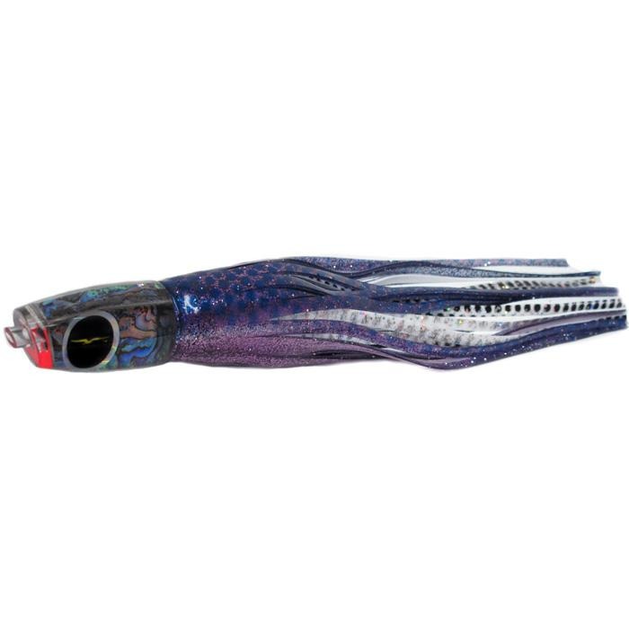 Black Bart Eleuthera Plunger Medium Tackle Lure - Purple Blue Dot/White Dot - shopbulluna.com