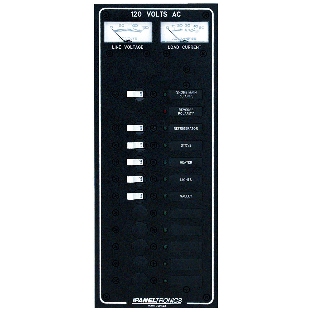 Paneltronics Standard AC 10 Position Breaker Panel & Main w/LED [9972320B] - shopbulluna.com