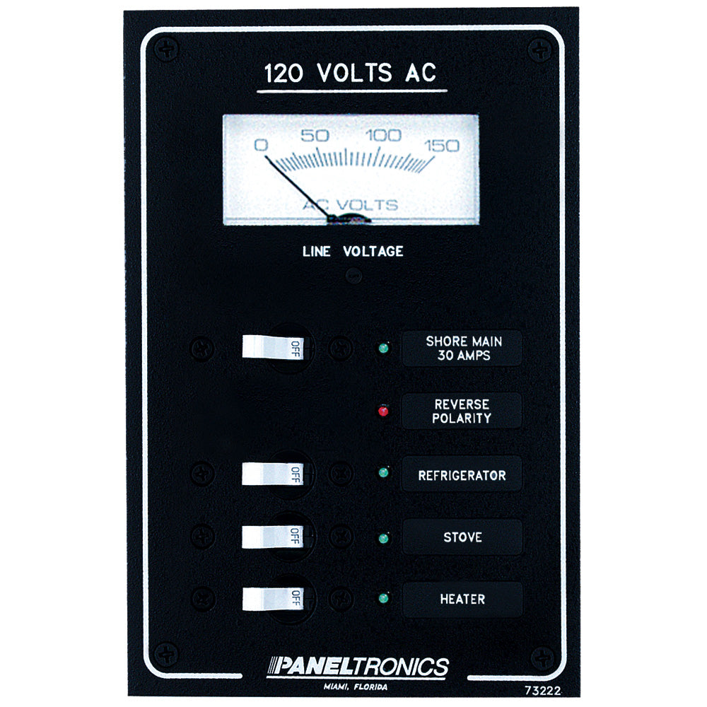 Paneltronics Standard AC 3 Position Breaker Panel & Main [9972322B] - shopbulluna.com