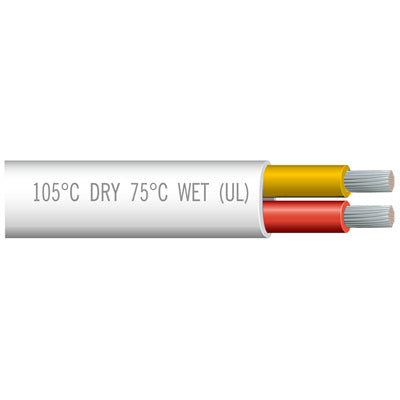 Marpac Multi-Conductor Marine Wire - Duplex - 14 Gauge - Yellow/Red - 100 Feet - shopbulluna.com