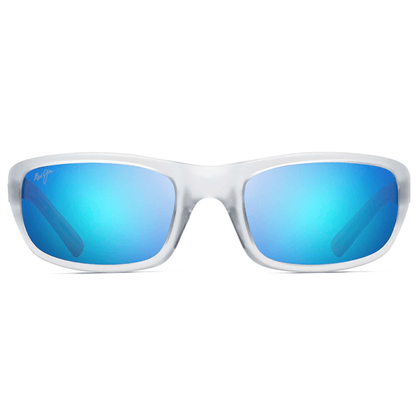 Maui Jim Stingray Crystal Matte - Blue Hawaii Sunglasses - shopbulluna.com