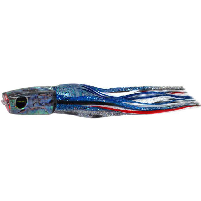 Black Bart Big Rock Plunger Medium Heavy Tackle Lure - Blue/White - shopbulluna.com