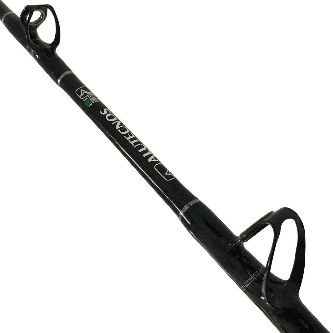 Alutecnos Albacore 6-20 Pound 2 Piece 5 Feet 7 Inch Stand Up Trolling Rod With Guides - Straight Butt - shopbulluna.com