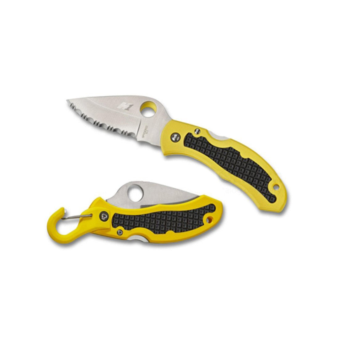 Spyderco Snap-It Salt H1 Steel Knife - Serrated Edge - shopbulluna.com