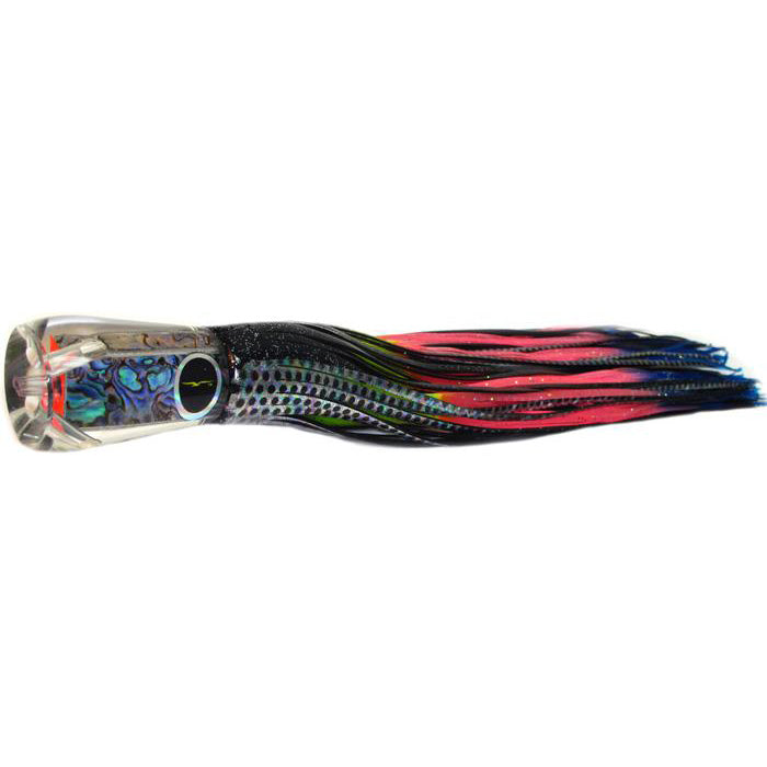 Black Bart Oz Prowler Medium Heavy Tackle Lure - Black Dot/Rainbow - shopbulluna.com