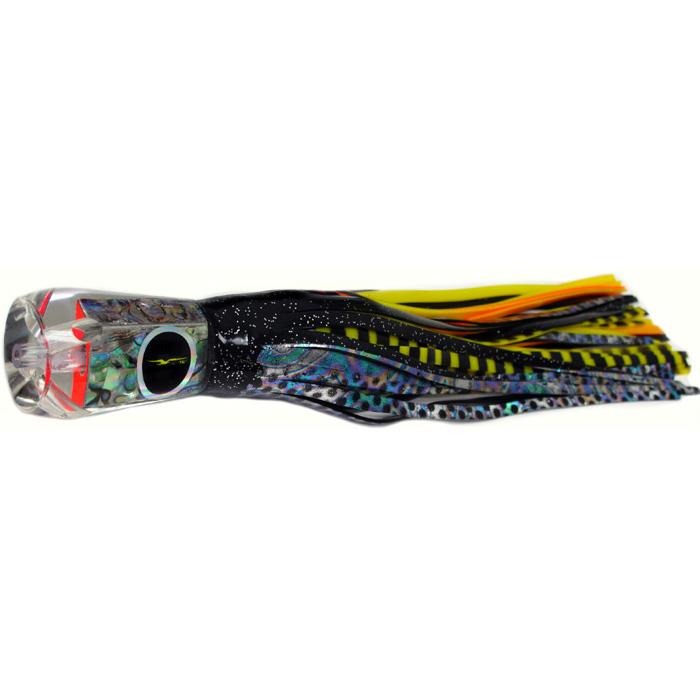 Black Bart Cairns Prowler Medium Tackle Lure - Black Dot/Yellow Tiger - shopbulluna.com