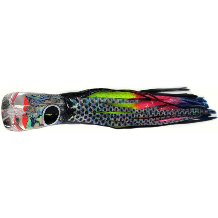 Black Bart Cairns Prowler Medium Tackle Lure - Black Dot/Rainbow - shopbulluna.com