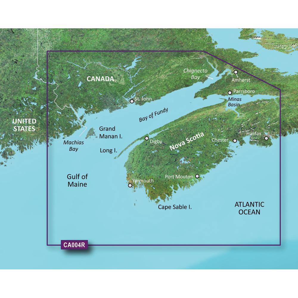 Garmin BlueChart g3 Vision HD - VCA004R - Bay of Fundy - microSD/SD [010-C0690-00] - shopbulluna.com