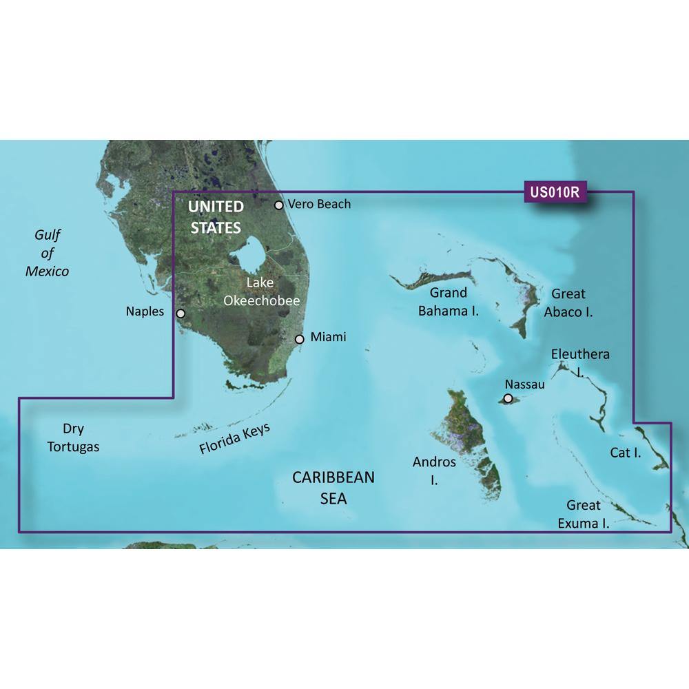 Garmin BlueChart g3 Vision HD - VUS010R - Southeast Florida - microSD/SD [010-C0711-00] - shopbulluna.com