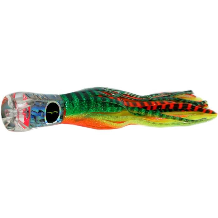 Black Bart Cairns Prowler Medium Tackle Lure - Green Orange Tiger/Orange Yellow Tiger - shopbulluna.com