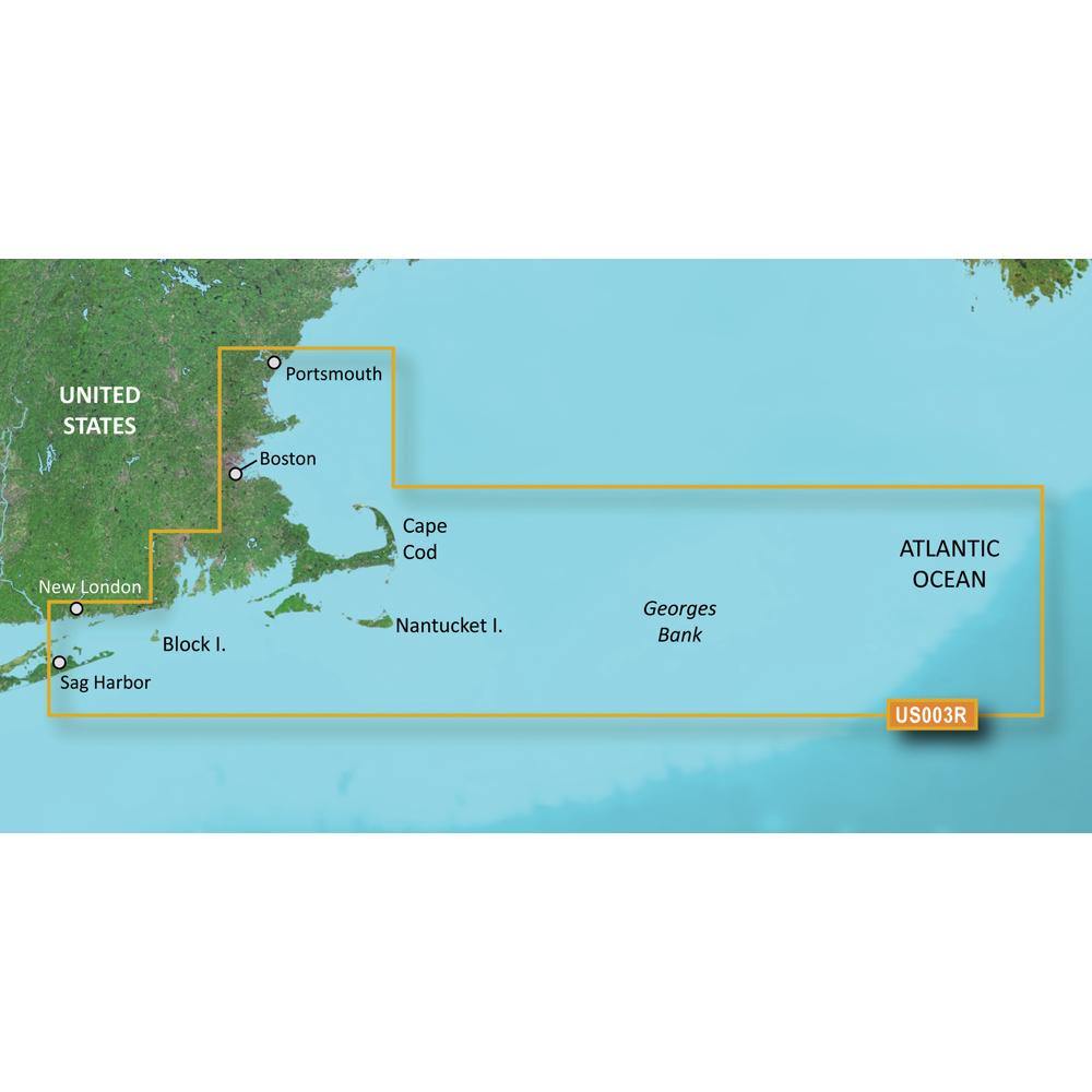 Garmin BlueChart g3 Vision HD - VUS003R - Cape Cod - microSD/SD [010-C0704-00] - shopbulluna.com